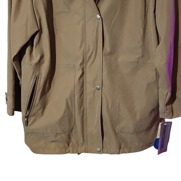 NWT Forecaster XL Brown/Tan Jacket/Parka with Removable Hood - Picture 4 of 13